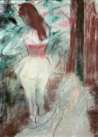 Opatrunek tancerza autorstwa Edgar Degas