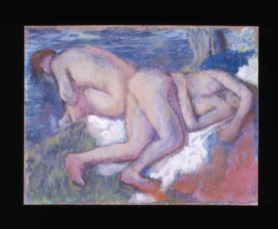 Dwie kobiety w kąpieli Dwie kobiety w kąpieli 1895. autorstwa Edgar Degas
