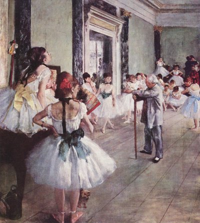 Zajęcia taneczne autorstwa Edgar Degas