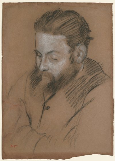 Diego Martelli autorstwa Edgar Degas
