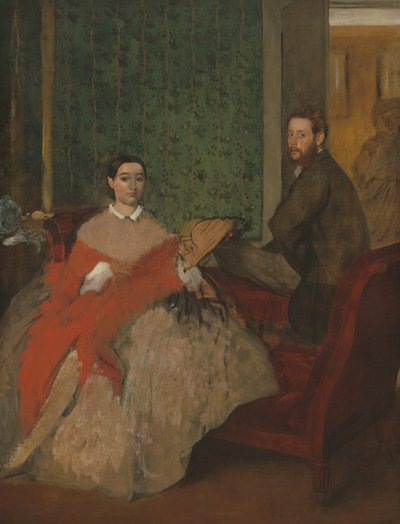 Edmondo i Thérèse Morbilli, ok. 1930 r. 1865. autorstwa Edgar Degas