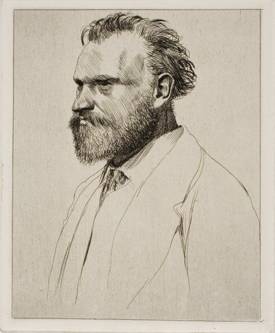 Edouard Manet, Portret w popiersiu autorstwa Edgar Degas