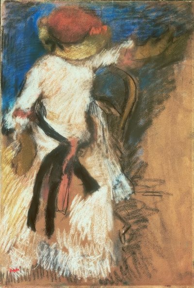 Kobieta siedząca autorstwa Edgar Degas