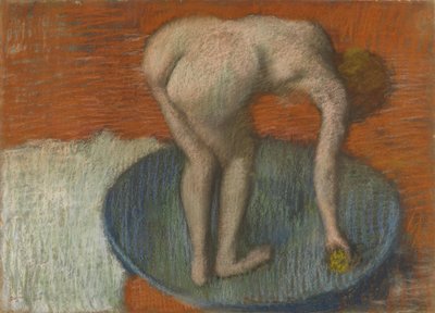 Kobieta w wannie autorstwa Edgar Degas