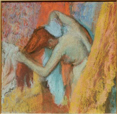 Kobieta w toalecie autorstwa Edgar Degas
