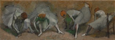 Fryz Tancerzy autorstwa Edgar Degas
