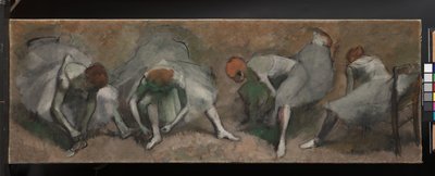 Fryz tancerzy, ok.1895 autorstwa Edgar Degas