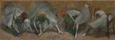 Fryz Tancerzy, ok. 1930 1895. autorstwa Edgar Degas