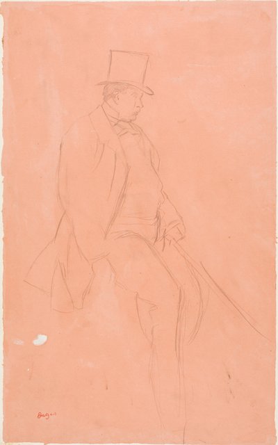 Gentleman Rider autorstwa Edgar Degas