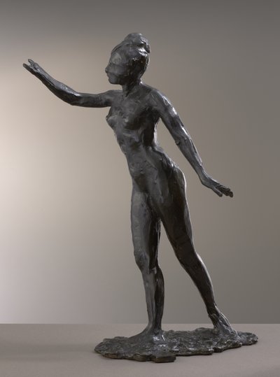 Wielka Arabeska, pierwszy raz, wzorowana na ok. 1880 r., odlew 1919–21 autorstwa Edgar Degas