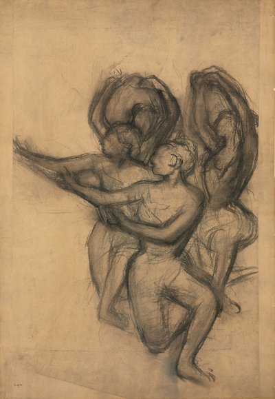 Grupa Tancerzy; Grupa Tancerzy, ok. 1895-1900 autorstwa Edgar Degas