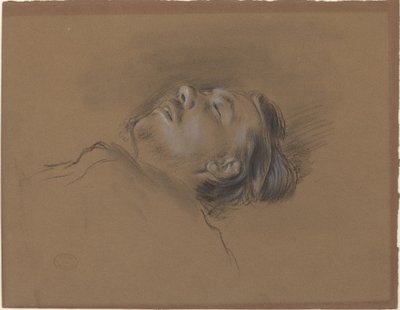 Kierownik studium Fallen Jockey dla Scene from the Steeplechase: The Fallen Jockey, ca. 1866. autorstwa Edgar Degas