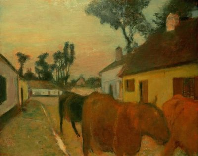 Powrót stada autorstwa Edgar Degas