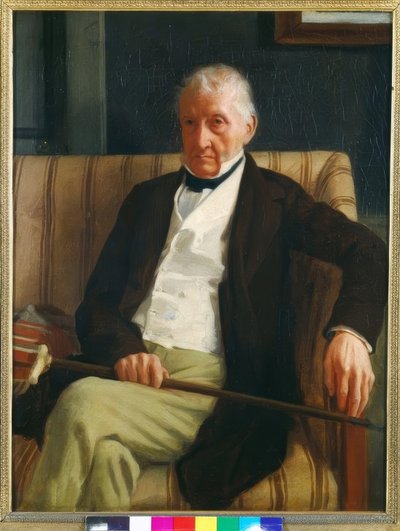 Hilaire Degas, dziadek artysty autorstwa Edgar Degas