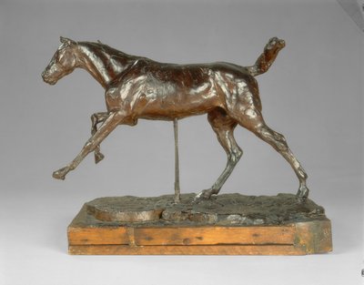 Galopujący koń prawą nogą autorstwa Edgar Degas