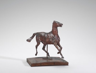 Kłus konny, stopy nie dotykające ziemi, lata 70. XIX wieku. autorstwa Edgar Degas
