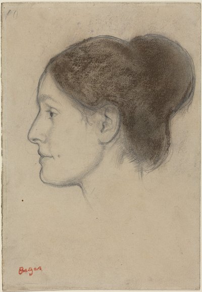 Hortense Valpinçon autorstwa Edgar Degas