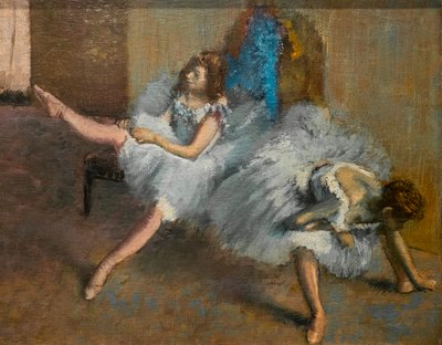 W sali koncertowej (szczegóły). 1890-1892. Olej na płótnie. autorstwa Edgar Degas