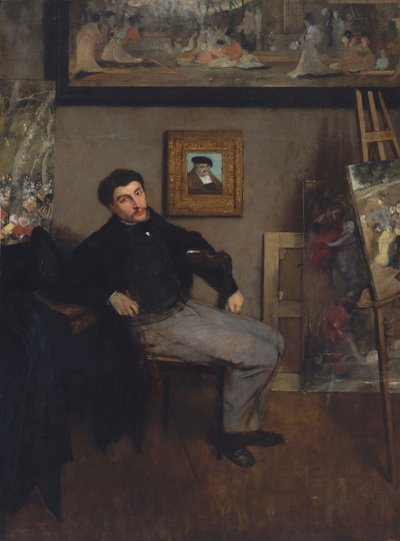 James-Jacques-Joseph Tissot 1836-1902, ca. 1867-68. autorstwa Edgar Degas