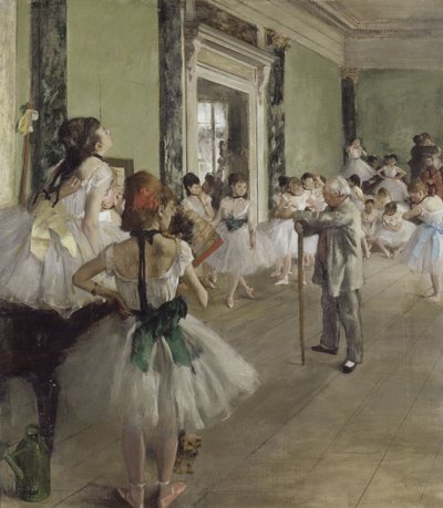 Zajęcia taneczne autorstwa Edgar Degas