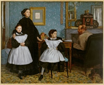 La famille Bellelli autorstwa Edgar Degas