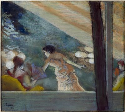 Koncert kawiarniany do ambasadorów autorstwa Edgar Degas