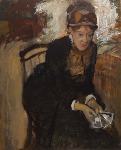 Mary Cassatt autorstwa Edgar Degas