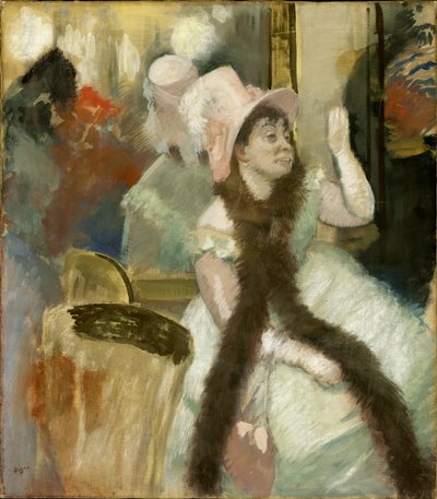 Portret po balu kostiumowym autorstwa Edgar Degas
