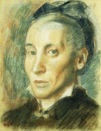 Portret kobiety, 1881-85 autorstwa Edgar Degas