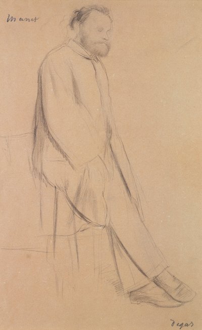 Portret Edouarda Maneta (1832-83) autorstwa Edgar Degas