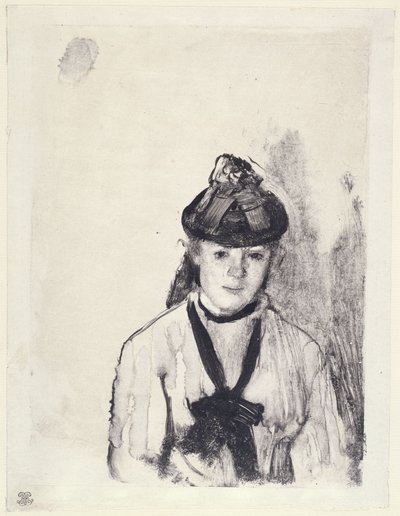 Portret Ellen Andrée autorstwa Edgar Degas