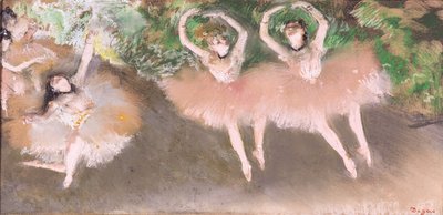 Scena z baletu, ok.1879 autorstwa Edgar Degas