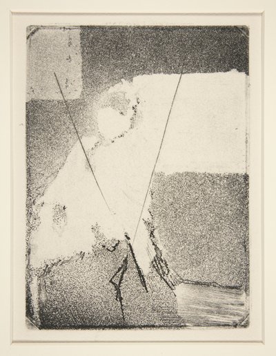 Siedząca kobieta w czepku i szaliku, ok. 1879 (akwaforta i akwatinta) autorstwa Edgar Degas