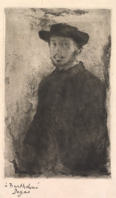 Autoportret autorstwa Edgar Degas