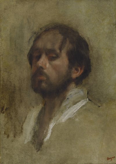 Autoportret autorstwa Edgar Degas
