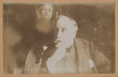 [Autoportret z Zoé Closier] autorstwa Edgar Degas