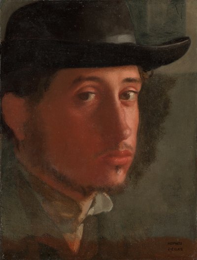Autoportret autorstwa Edgar Degas