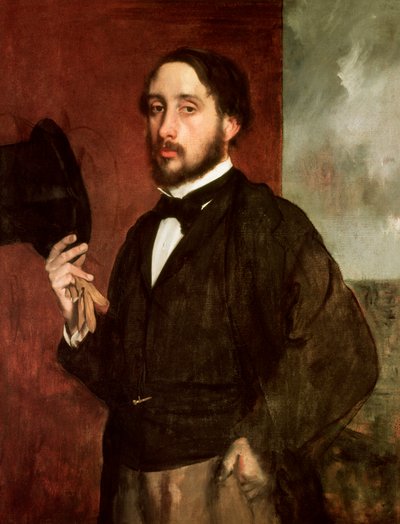 Autoportret, ok. 1862 (olej na płótnie) autorstwa Edgar Degas