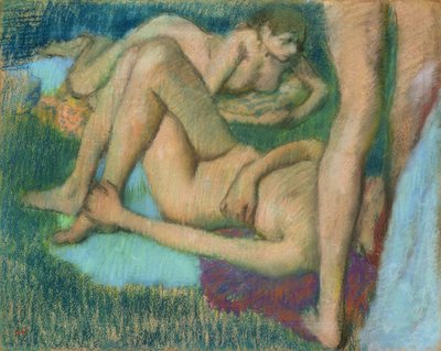 Studia Aktu autorstwa Edgar Degas