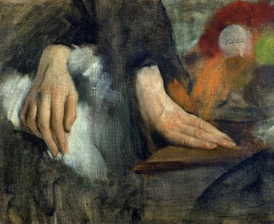 Studium dłoni, 1859-60 autorstwa Edgar Degas