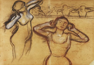 Studium tancerza; Studium tancerza, autorstwa Edgar Degas