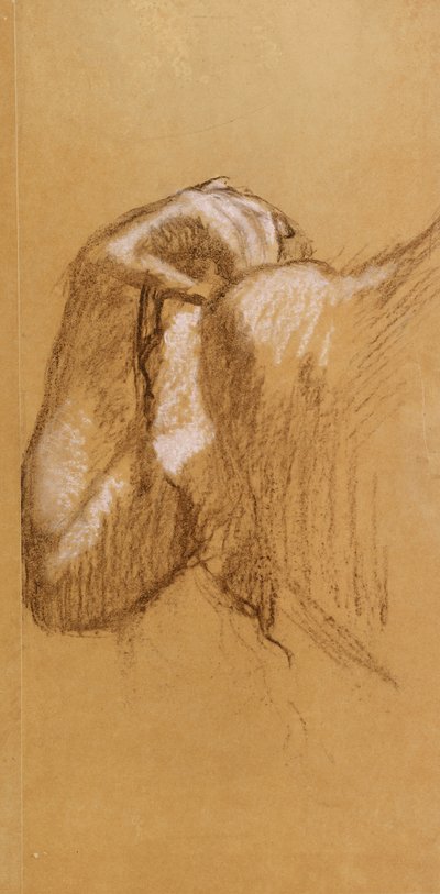 Studium ramienia autorstwa Edgar Degas