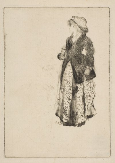 Aktorka Ellen Andrée, 1879. autorstwa Edgar Degas