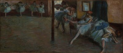 Próba baletowa autorstwa Edgar Degas