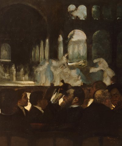 Balet z Roberta le Diable, 1871. autorstwa Edgar Degas