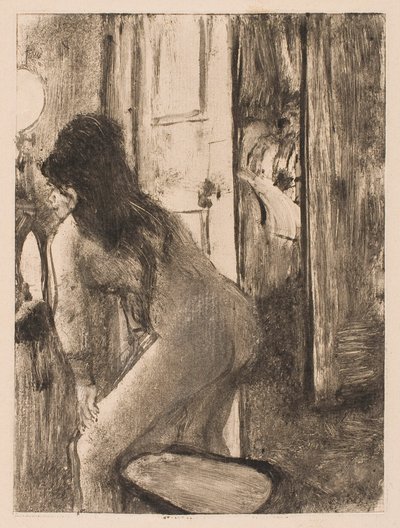 Bidet autorstwa Edgar Degas