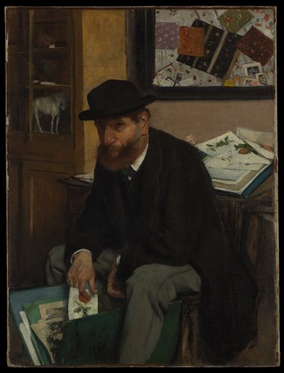Kolekcjoner grafik autorstwa Edgar Degas