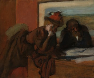 Rozmowa autorstwa Edgar Degas