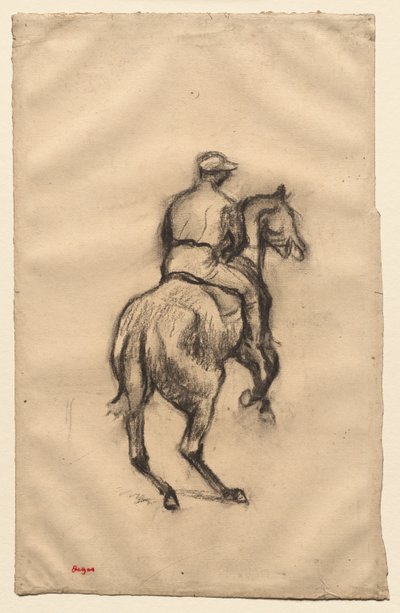 Dżokej autorstwa Edgar Degas