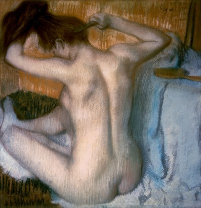 toaleta autorstwa Edgar Degas
